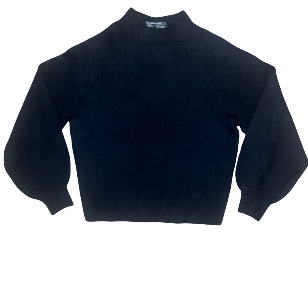 Anthropologie New with Tags Black Mock Neck Sweater Size XS - Picture 3 of 9
